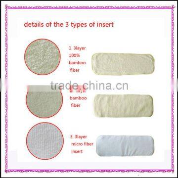 Ultra Absorbent Breathable Cloth Baby Diaper Insert