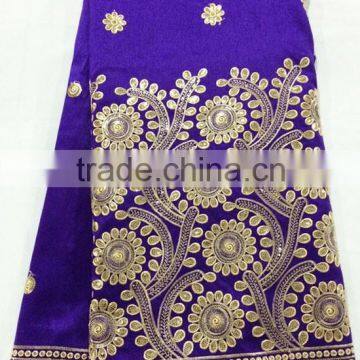 CL3117-2 high quality newest style Silk satin material George lace with gold /silver sequins colorful softly