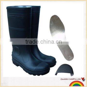 PVC work rain boots protective boot