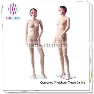 Lifelike skin color full body female mannequin