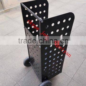 Heavy Duty Iron Wooden Fire Carriage Hand Cart TC1505 photo-2