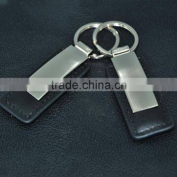 Hot sales pu keychain custom keychain and leather keychain in 2015