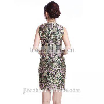 China Wholesale Women Clothing Manufacturers Summer Slim Elegant High Quality Women Dress Guangzhou photo-3