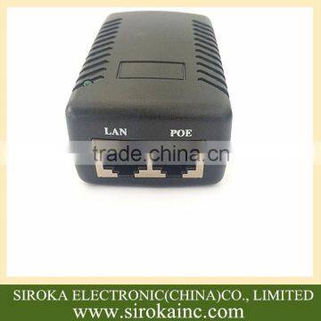 24V 1A POE AC Power Adapter US wall plug AC travel adapter with CE ROHS FCC certificate