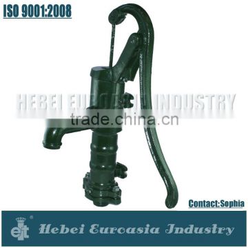 Green Painted Cast Iron Manual Water Hand Pumps