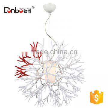 2016 New Product Christmas Decoration Resin Dendrite Lamp Modern Pendant Light