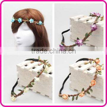 Wholesale fashion beauful flower women headband fancy headband for women