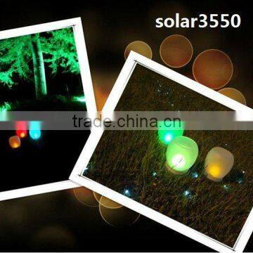 color chaging solar candle light(solar 3550)