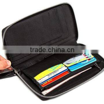 Factory Price Custom Tag Nice Quality Soft Leather Purses photo-3