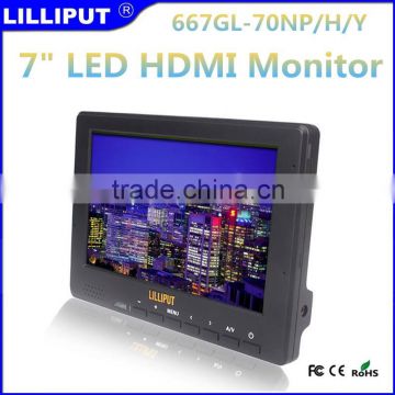 667GL-70NP/H/Y 7" hdmi monitor for Camera 7D