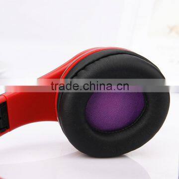 2016 new products cheap wireless headphone with soft ear muff cool wireless headphones wholesale