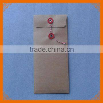 c6 kraft paper envelope with string