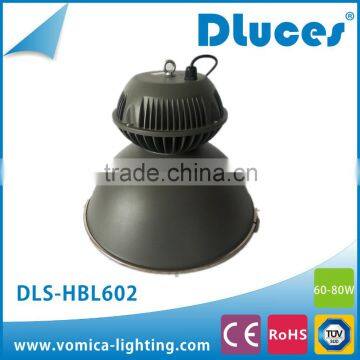 60w high lumens high quality low price glare free office ceiling led high bay light