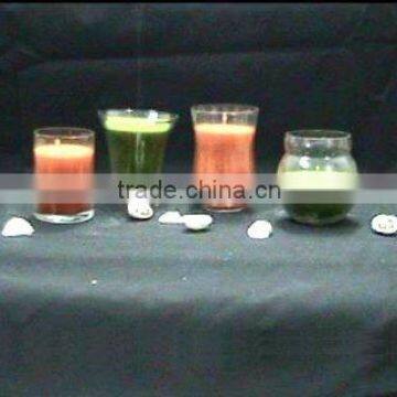 Decorative Designer Scented Glass Jar Handmade Candles