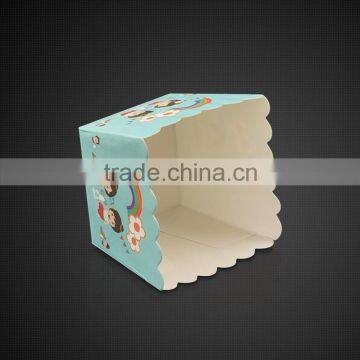 XFB20 BAKEST Small Square Lovely Pattern Muffin Cake Paper Cup New Baking Cake Cup photo-2