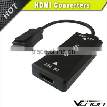 23cm HDMI to Displayport converter female to male