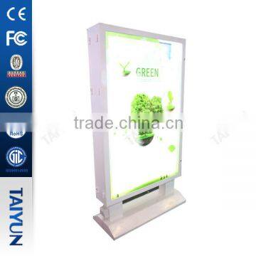 65 Inch Double Screens/sides Lcd Panel Digital Signage With Iphone Outlook Outdoor Kiosk Lcd Advertising Display