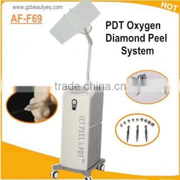 Oxygen Jet peel with PDT system