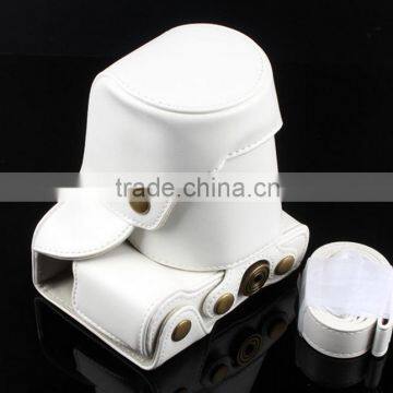 Wholesale White Leather Digital Camera Bag for Canon in Dongguan photo-4