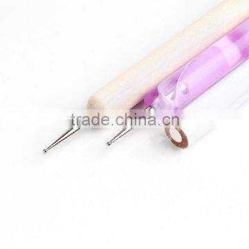 Cheap Wooden and Plastic Nail Art Dotting Tools and Brushes photo-3