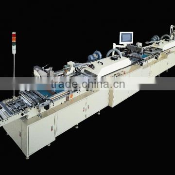 roll to roll flat bed satin ribbon silk screen printing machine