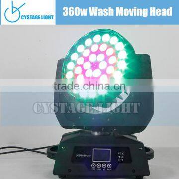 Moving Head Zoom Led Wash 36X10W Different Product Application