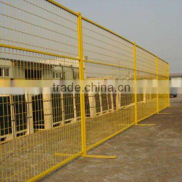 retractable construction temporary fencing/pvc crowd control barrier