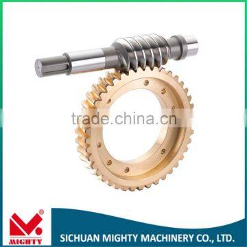 Brass Material 48Teeth 10mm Width Wormgear In 30mm Outer Diameter