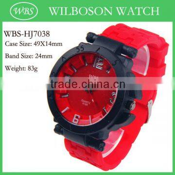 Silicone 24mm watch band men watch