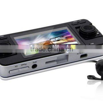 2.7 Inch 720P HD 3 Camera Lens 360 Degree Full Security GPS Tracker AV-IN Car DVR