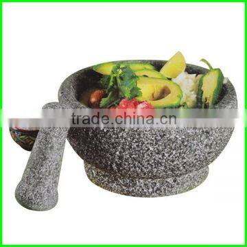 Natural Stone Mortar and Pestle - 8.5 Inch By 4.5 Inch                        
                                                Quality Choice