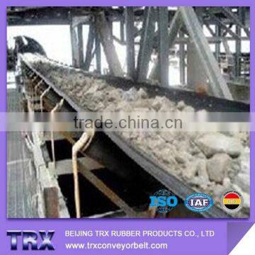 Superior abrasion resistant rock conveyor belt for crushing plant and quarry