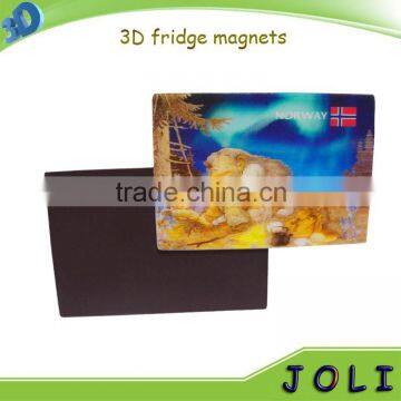 Custom 3d plastic lenticular fridge magnet for promotional gift