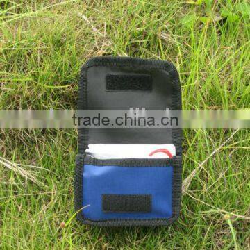 MK-FK25 Wholesale Blue Nylon Medical Waterproof Mini First Aid Kit Bag With Accessories First Aid Box Emergency First Aid Kit photo-2