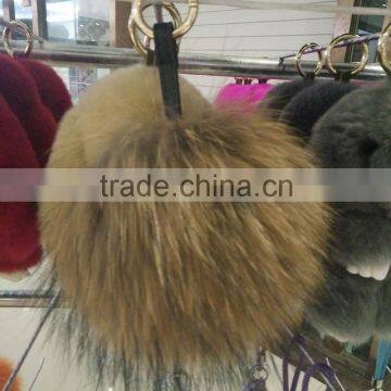 Genuine Raccoon Fur Accessory / Raccoon Fur Pompom / Fur Pom pom Fur Hat