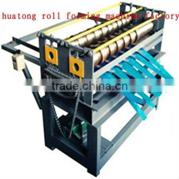 Steel sheet slitting line machine