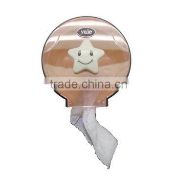 Waterproof Plastic Bathroom Tissue Box With a Smile Face Five Star for Roll Paper photo-4