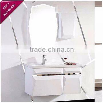 ROCH 8009 New arrival Wood Cabinet Bathroom Mirror Vanity