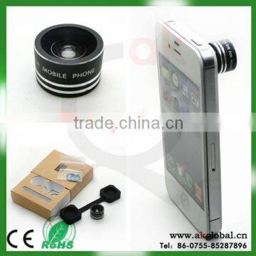 Magnetic 180 Degree Supreme Fisheye Lens For iPhone 6 Plus HTC Samsung and Other Smart Phones