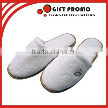 Custom Disposable Coral Fleece Hotel Slipper