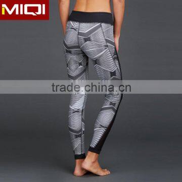 Factory Wholesale Yoga Pants Sublimation Printing Sexy Design Women Sports Wear