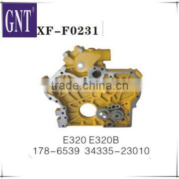 excavator oil pump for E320 E320B S6KT