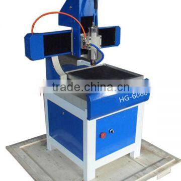 CNC metal carving router machine with t-slot cast iron table