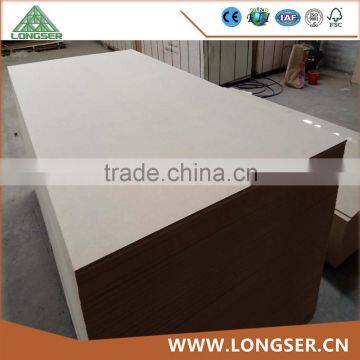 Factory price e2 glue 1220*2440mm plain mdf board