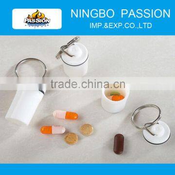 Plastic Pill Box / Plastic Medicine Boxes /Mini Pill Box with Keyring