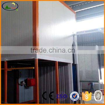 Metal tables automatic electrostatic painting line