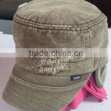 army cap with ear