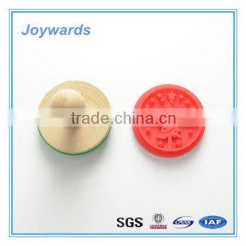 Silicone and Wooden Stamp Cookie Stamp photo-2