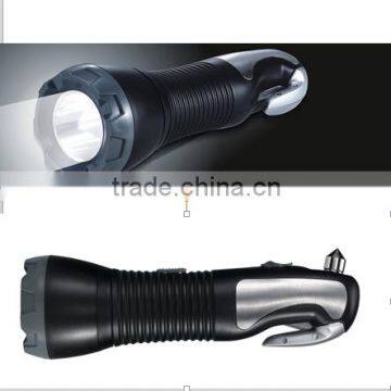 2015 New Design 3 in 1 Multi Emergency Break Glass Hammer With Seat Belt Cutter and Torch photo-3