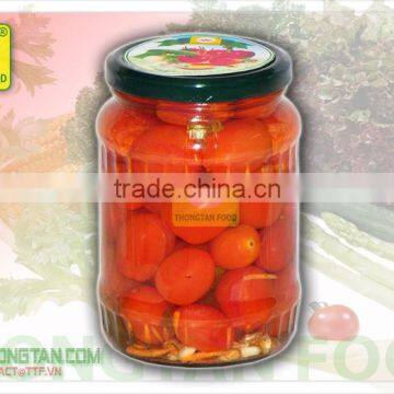 Vietnam pickled cherry tomato in jar